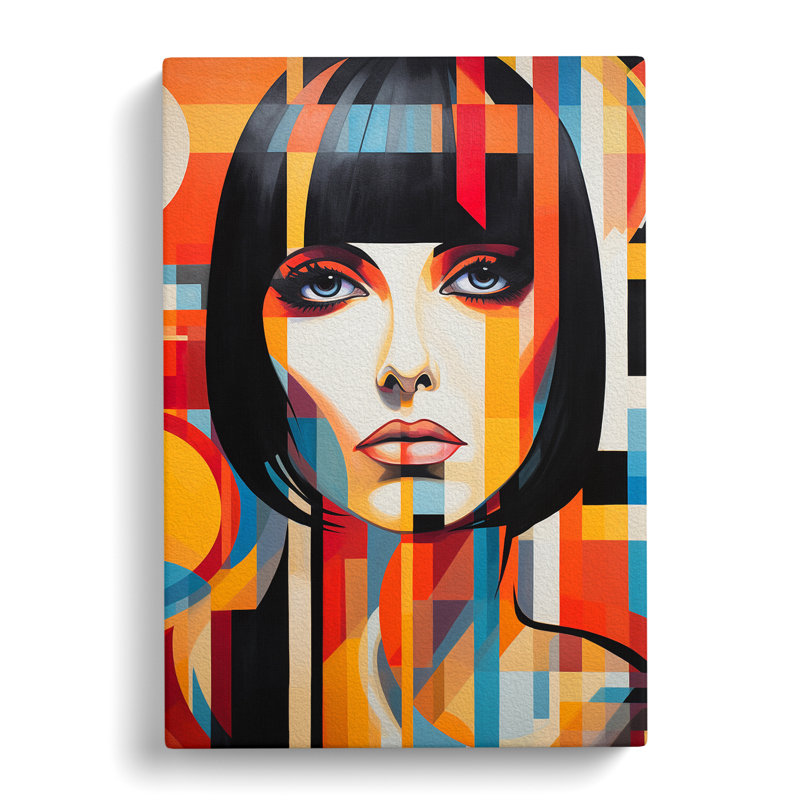 Woman Constructivism - Print, 76cm H x 50cm W x 3cm D