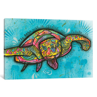 «Turtle», impression sur toile tendue