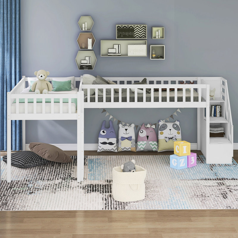 Genisia Storage Bed