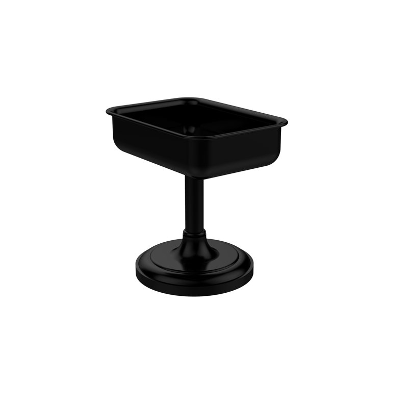 Plat à savon Gober, Noir mat