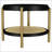 Benson Black Round End Table