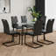 Table en verre de style moderne