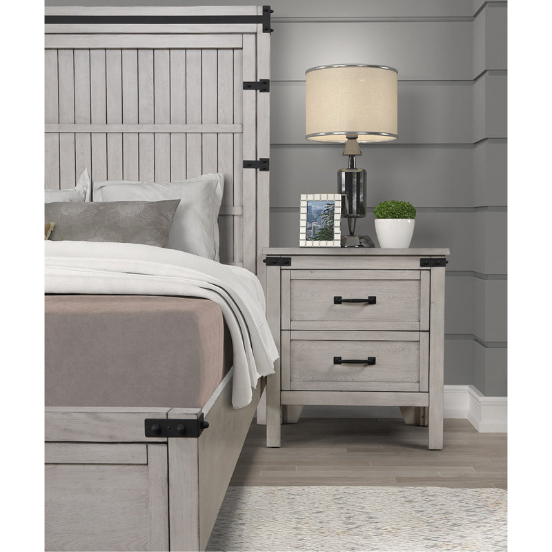 Two Drawer Nightstand