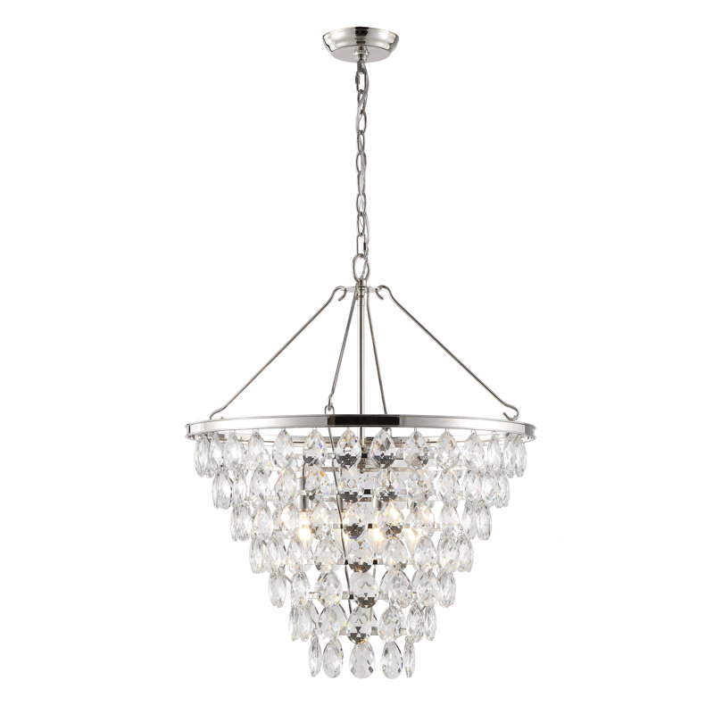 Lustre à niveaux unique et remarquable à 4 lumières Charquita