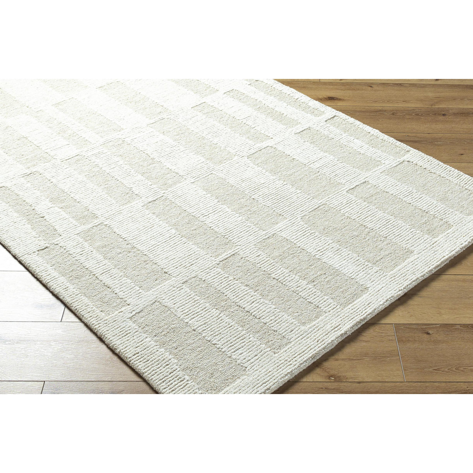 Ambrea Hand-Tufted Geometric Rug, Rectangle 2' x 3'