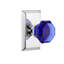 Studio Plate with Waldorf Cobalt Door Knob-1121769722