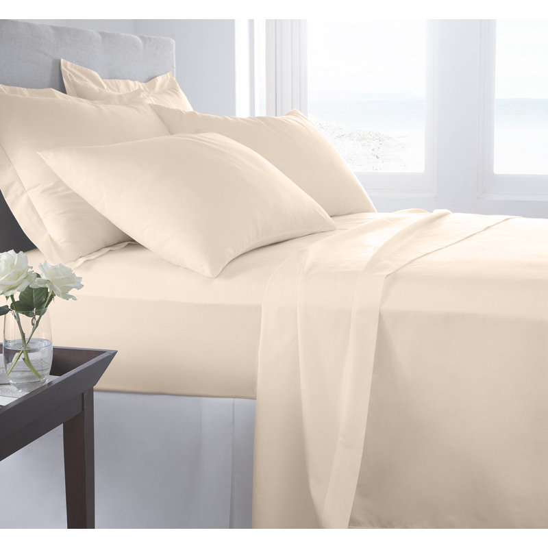 Ensemble de draps Signature Series, Ensemble de draps pour lit double + un drap-housse, Ivoire