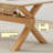 rectangular stone slab dining table-725314452