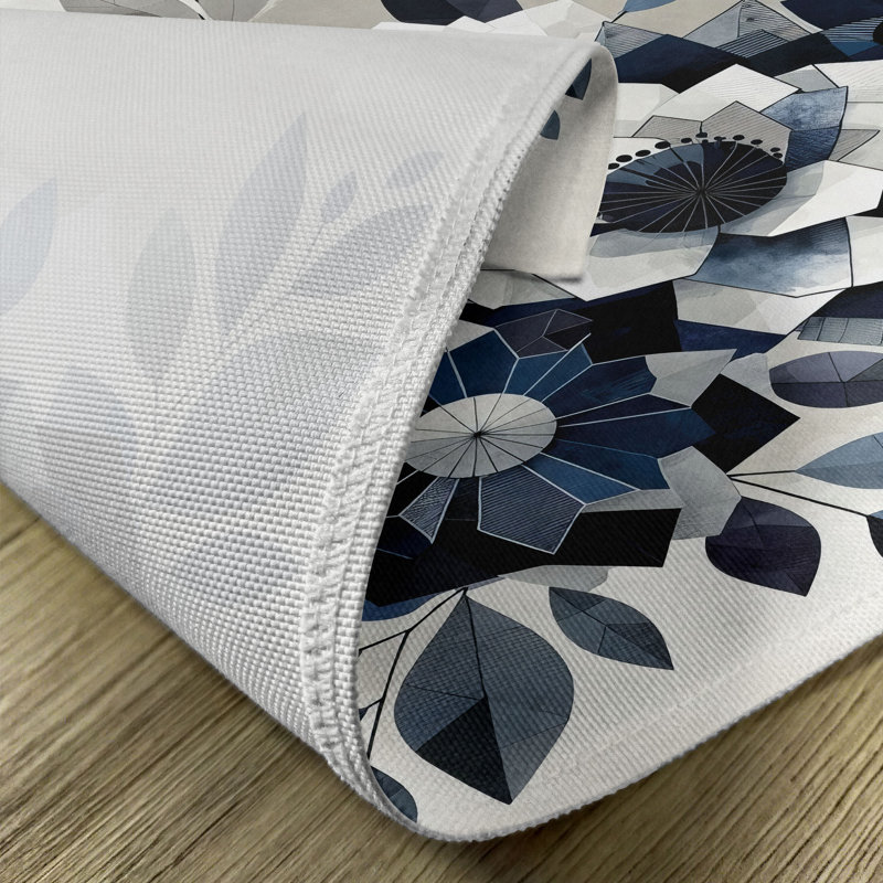 Ensemble de 4 napperons bleu marine foncé Ambesonne Ambesonne