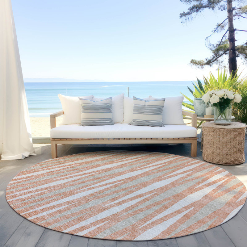 Malek Area Rug, Round 8'