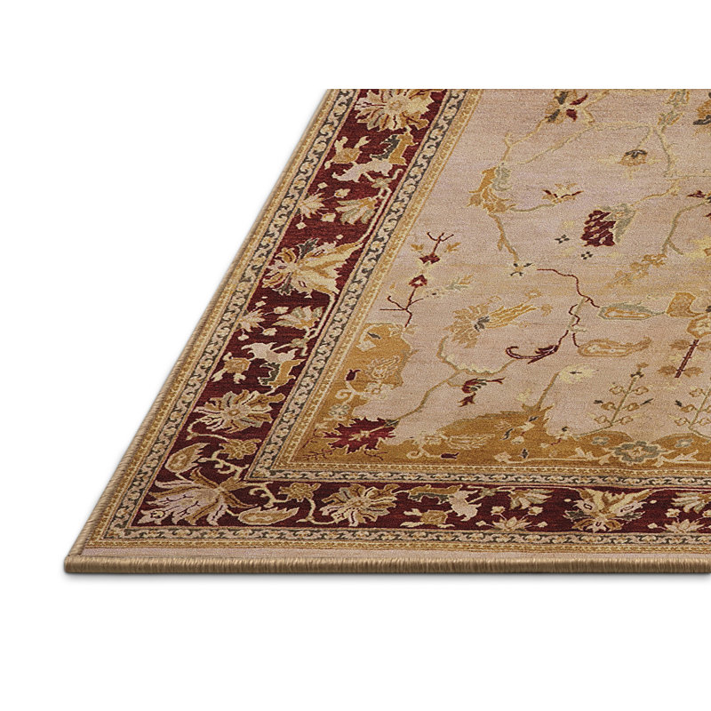 Tapis oriental rouge / beige Heros, Rectangle 4 pi x 6 pi