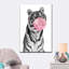 Impression sur toile Tiger Bubble Gum-1304917309