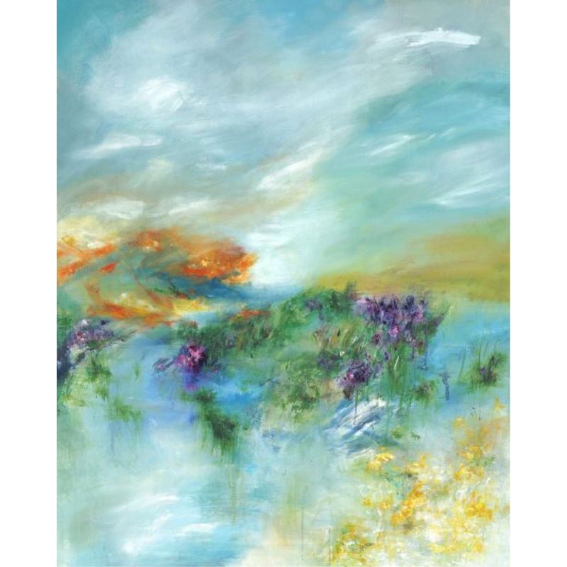 What Becomes Painting by Sara Brown, Outdoor, 50" H x 40" W x 1.5" D