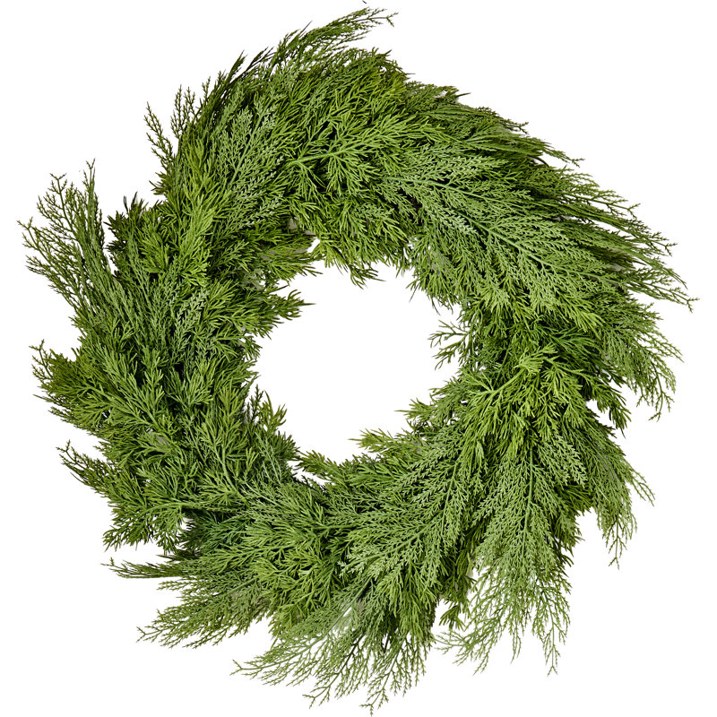Couronne de cyprès artificielle 42 po