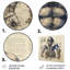 «Blue Giant Titan Blueprints II - Giants», art mural en métal-1918268856