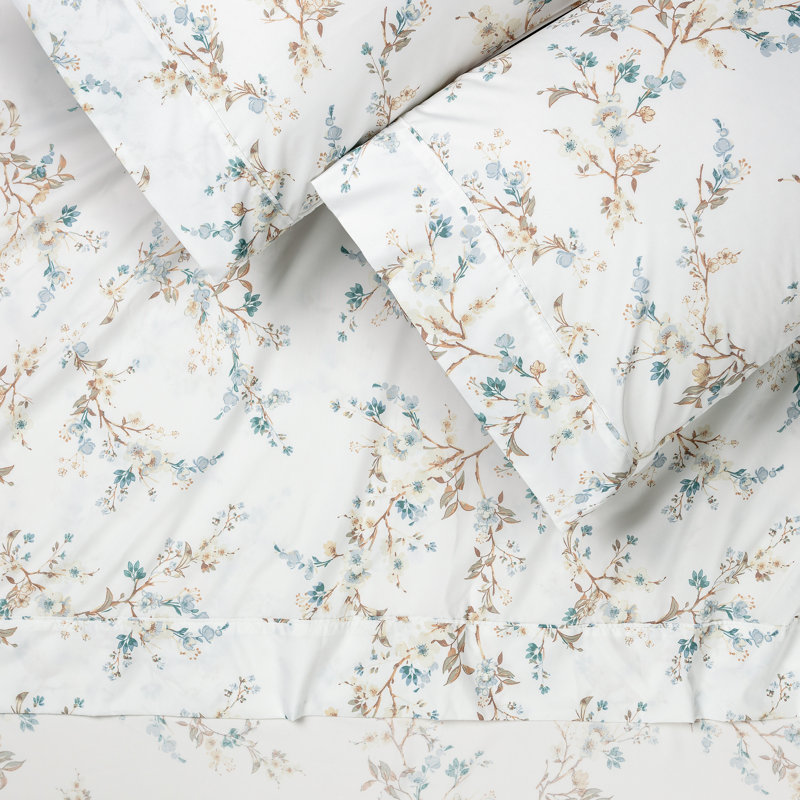 Ensemble de draps en microfibre Magnolia, Ensemble de draps pour grand lit + un drap-housse 