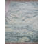 Saccara Blue Wool/Bamboo Silk handloomed Area Rug-2013052063