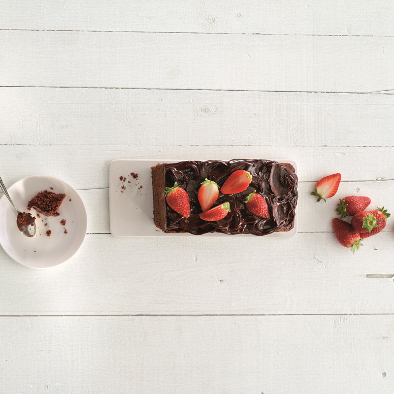 Moule à gâteau Lékué prune, 9,4 po (24 cm)