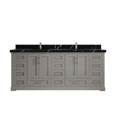 Ensemble de meuble-lavabo double 84 po Esin