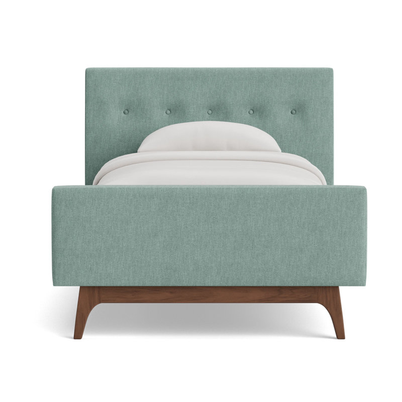 Tyler Bed, Twin, Performance Weave - Onyx
