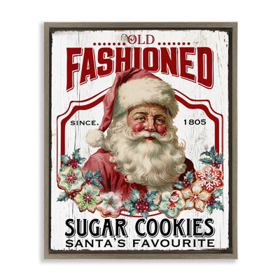 Art mural sur toile Old Fashioned Cookies par Creatif Belle