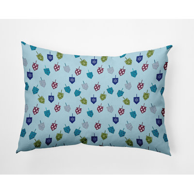 Hanukkah Polyester Indoor/Outdoor Throw Pillow