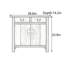 Nouvelle armoire console de style chinois