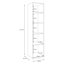 PANOPTIK 1 Door Wardrobe