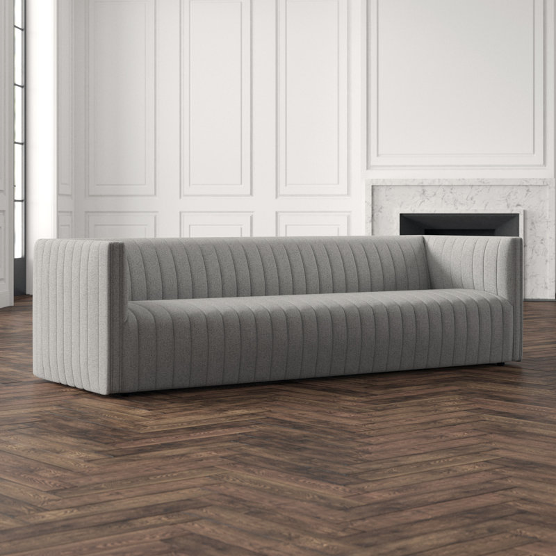 Augustine 97" Sofa, Dover Crescent, 26.5" H x 97" W x 35" D