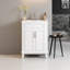 Armoire de rangement pour meuble-lavabo 24 po avec lavabo 24 po avec 2 portes à fermeture douce et tablette réglable-609516741