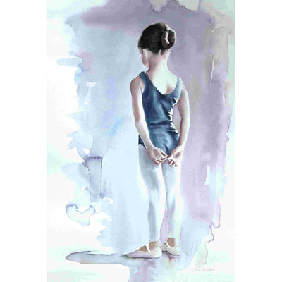 «First Day At Ballet» par Aimee Del Valley - peinture sur toile tendue