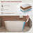 54.75'' x 27.75'' Freestanding Acrylic Bathtub