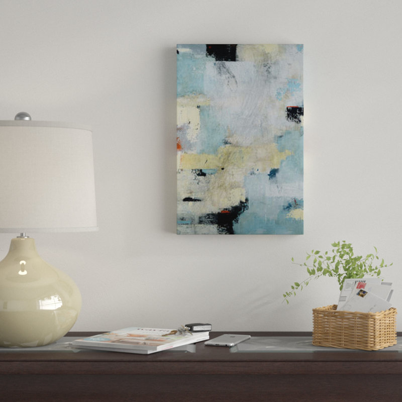 « i veux it all », impression sur toile, H 18 po x l 12 po x P 1,5 po, Toile tendue, Pas de tapis