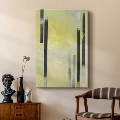 Neutral Assemblage I -Custom Wrapped Gallery Cavas
