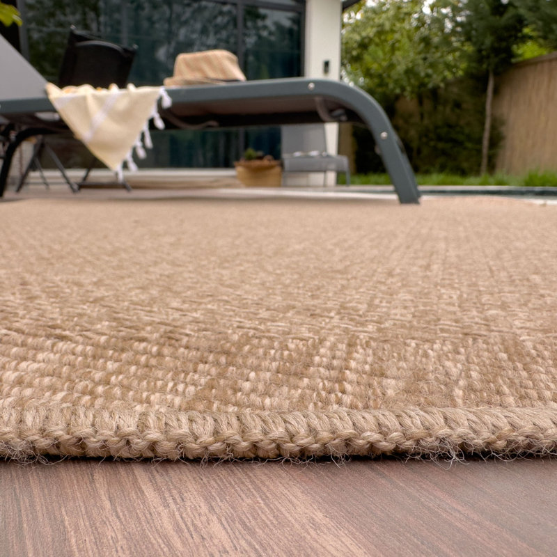 Nature Collection Geometric Kilim Indoor / Outdoor Area Rug, Rectangle 80 x 150 cm