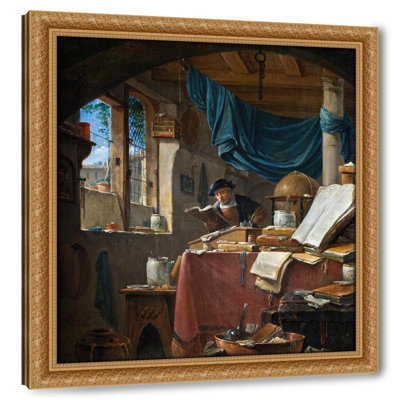 A scholar in his Study