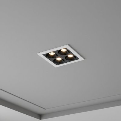 UltraBeam 8 Watt Recessed Square Ceiling Spotlight