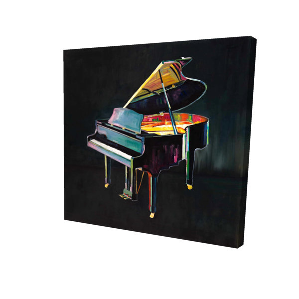 colorful piano art