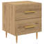 40cm W Manufactured Wood Bedside Table-2116840452
