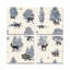 Ensemble de 4 panneaux muraux sur toile - «Where It's Belong» par Florent Bodart pour décoration de salon, de chambre à coucher ou de bureau 