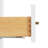 Freitas 36'' Solid Wood Single Bathroom Vanity in White, Left Offset Base Cabinet without Top-51247906