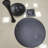 Dining Table, Round Table In Modern Style, Table For Kitchen Living Room Coffee Table For Bar, End Table In Black / White-369511732-378913928