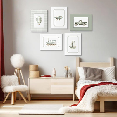 5 Piece Wrapped Canvas Print