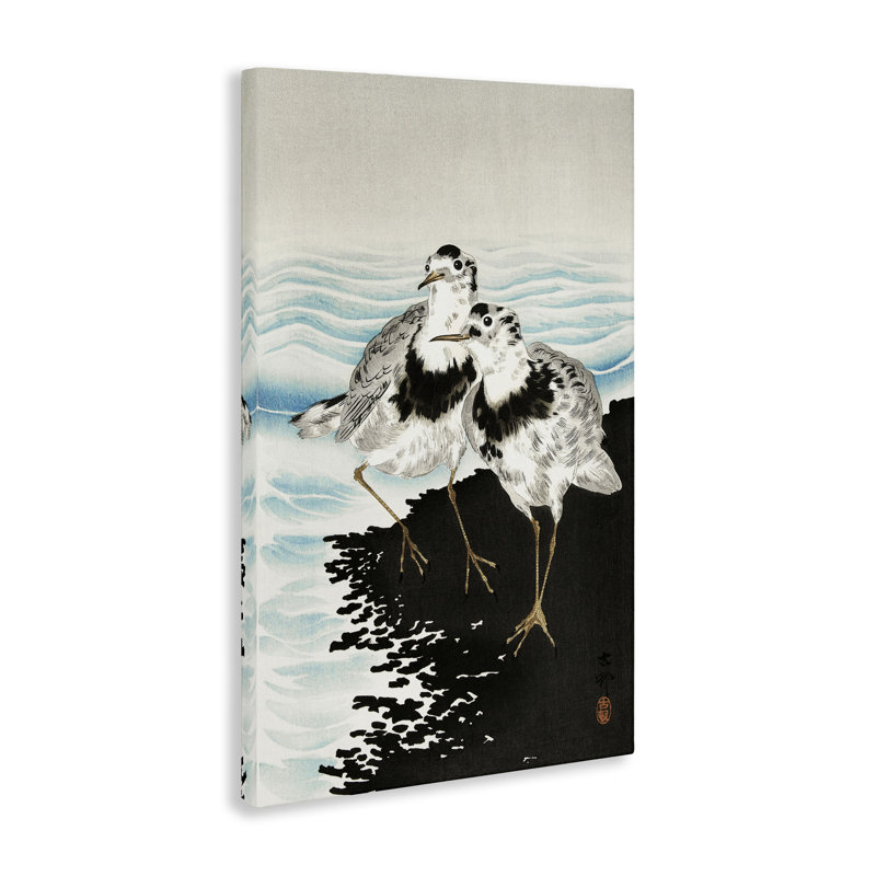  Art mural classique par Ohara Koson, H 45 po x l 30 po