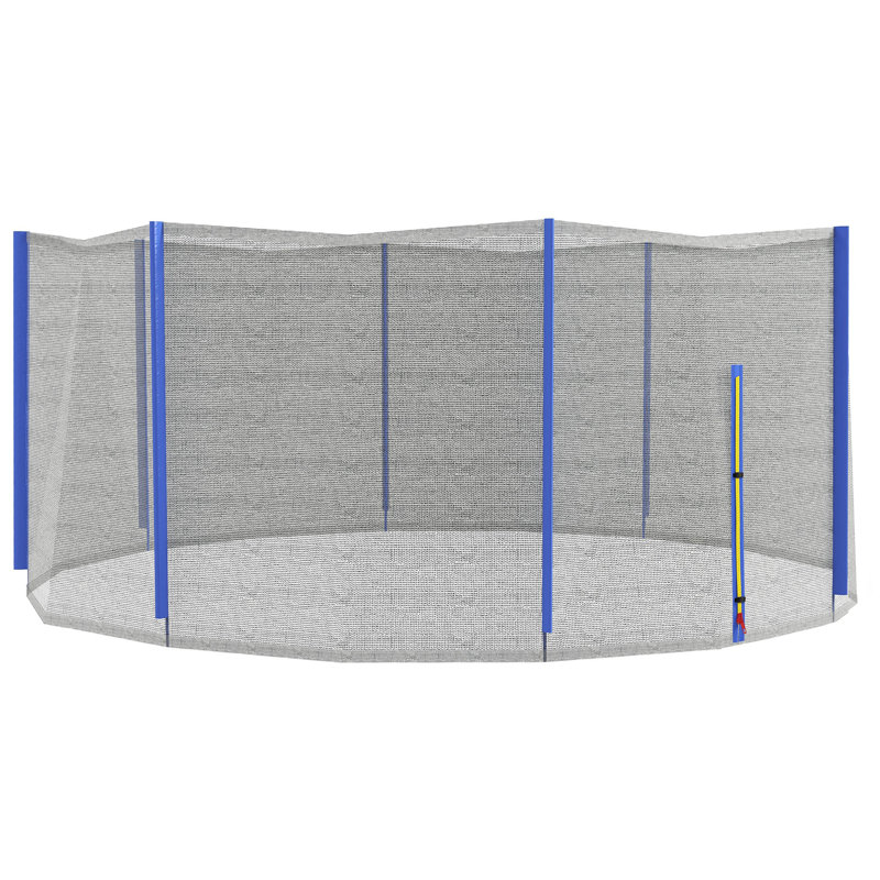 Filet de remplacement pour trampoline, H 180 po x l 426 po x P 426 po