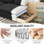 4 Seater Chenille Sofa-1551361944