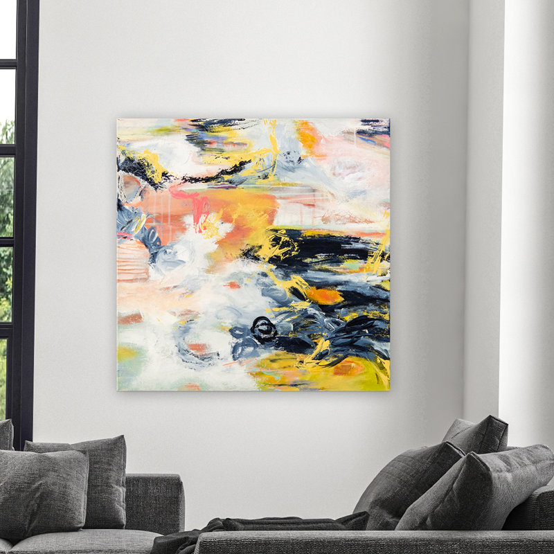 Corners Of My Mind Print by Patricia Schwimmer, Wrapped Canvas, 40" H x 40" W x 1.5" D, Does Not Apply