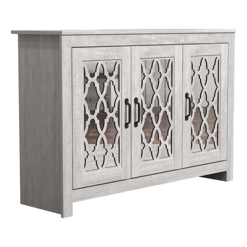 Ensemble de rangement pour chaussures Chessani, Chêne gris cendré