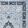 Arignote Oriental Machine Made Power Loom Polypropylene Blue/Navy Area Rug