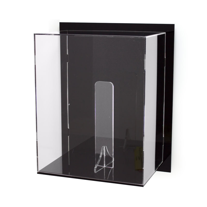 Tielo Sports Display Cases 36cm W 18cm D Boxing Plastic/Acrylic Glove Case
